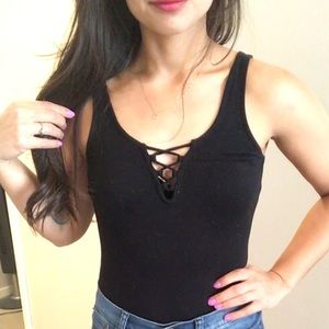 Black H&M bodysuit
